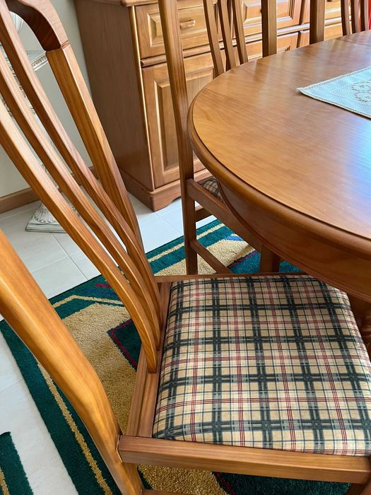 Mobília de sala de estar e jantar completa