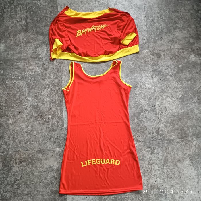 Przebranie kostium lata 90te Baywatch  słoneczny patrol