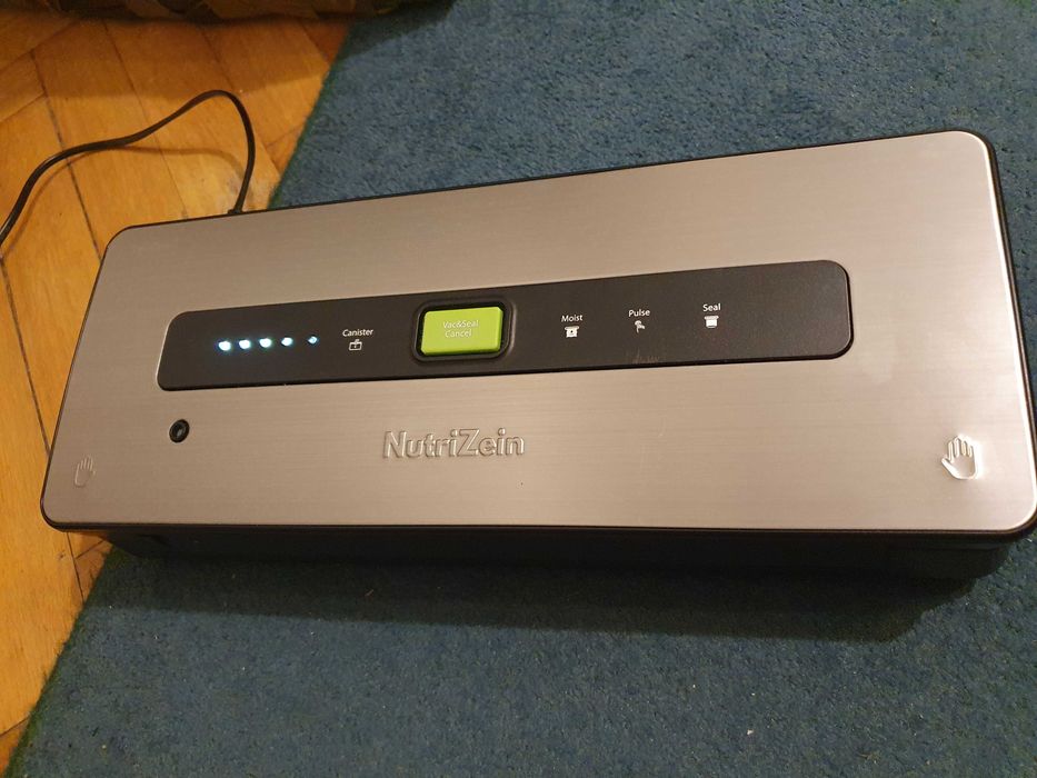 Nowa zgrzewarka próżniowa NutriZein NZVS6000 Vacu Opti srebrna 130 W