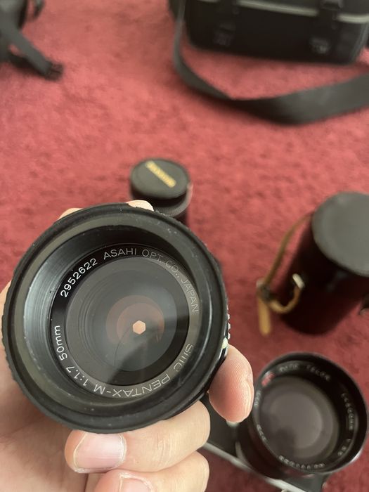 Pentax Me Super kamera zestaw