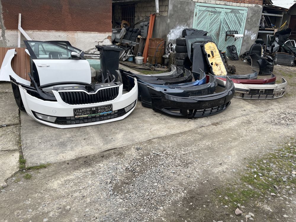Бампер передній задній Skoda Octavia A5, A7, шкода октавія А5, А7: 150 ...