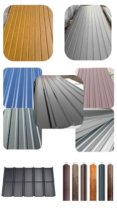 #blacha trapezowa T18 kolor, WYPRZEDAŻ