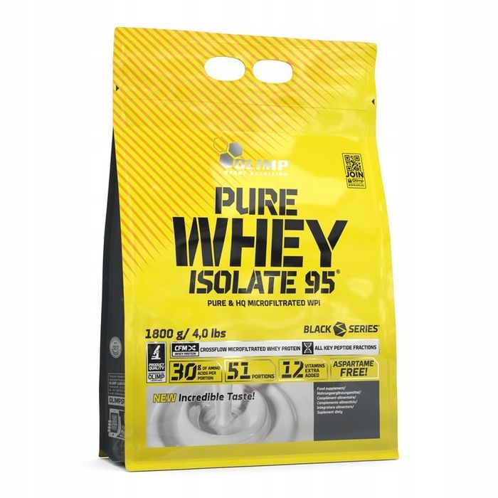 olimp pure whey isolate 95 1800g izolat białka odżywka białkowa wpi