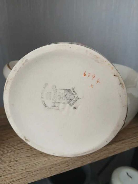 Antyczny kubek do golenia (Scuttle) Lowe & Sons, Anglia, ok. 1910r.