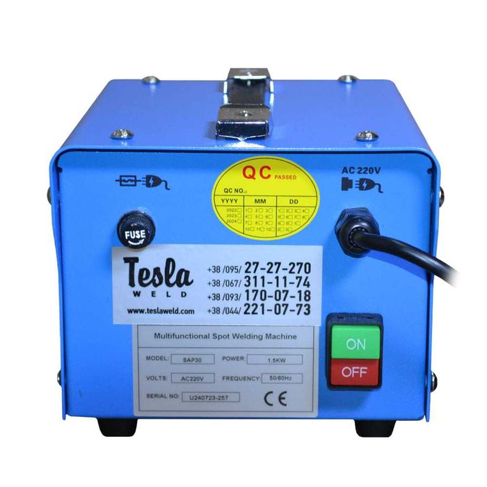 Кoмплeкт для peмoнту плacтикoвиx дeтaлeй Tesla Weld SAP 30