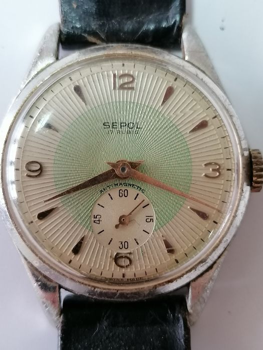 Relogio de Corda Sepol 17 Rubis