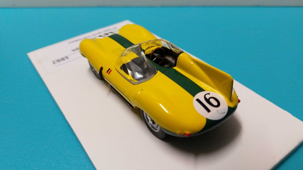 Jaguar D-Type #16 - 24h Le Mans 1957: Miniatura escala 1/43