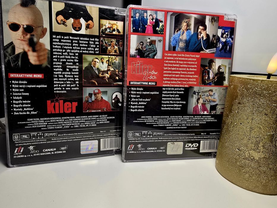 Kiler Kiler 2 Komplet Pierwsze Wydanie  Film DVD Real Foto Premium
