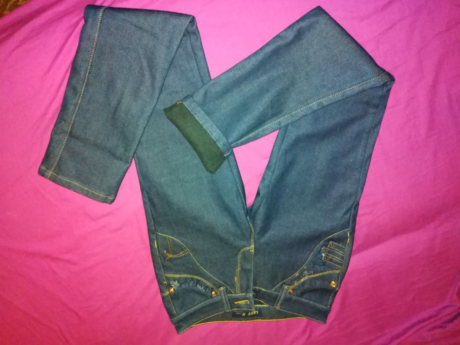 Джинсы утепленные женские