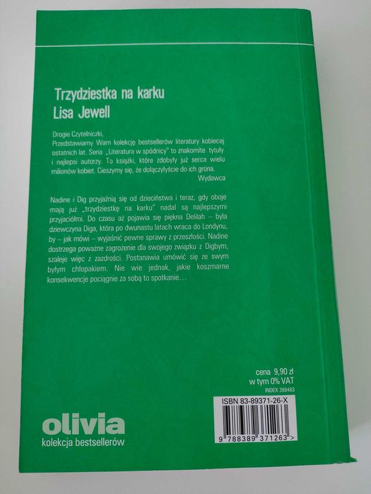 Książka "Trzydziestka na karku" Lisa Jewell