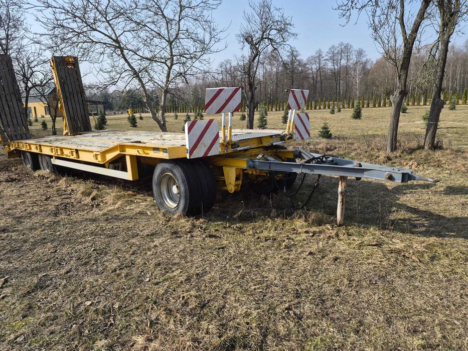 Goldhofer TU 3-24/80 przyczepa niskopodwoziowa
