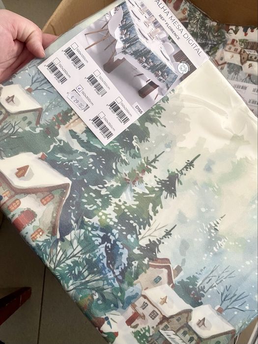 Toalha de inverno anti-nódoas (150x300)