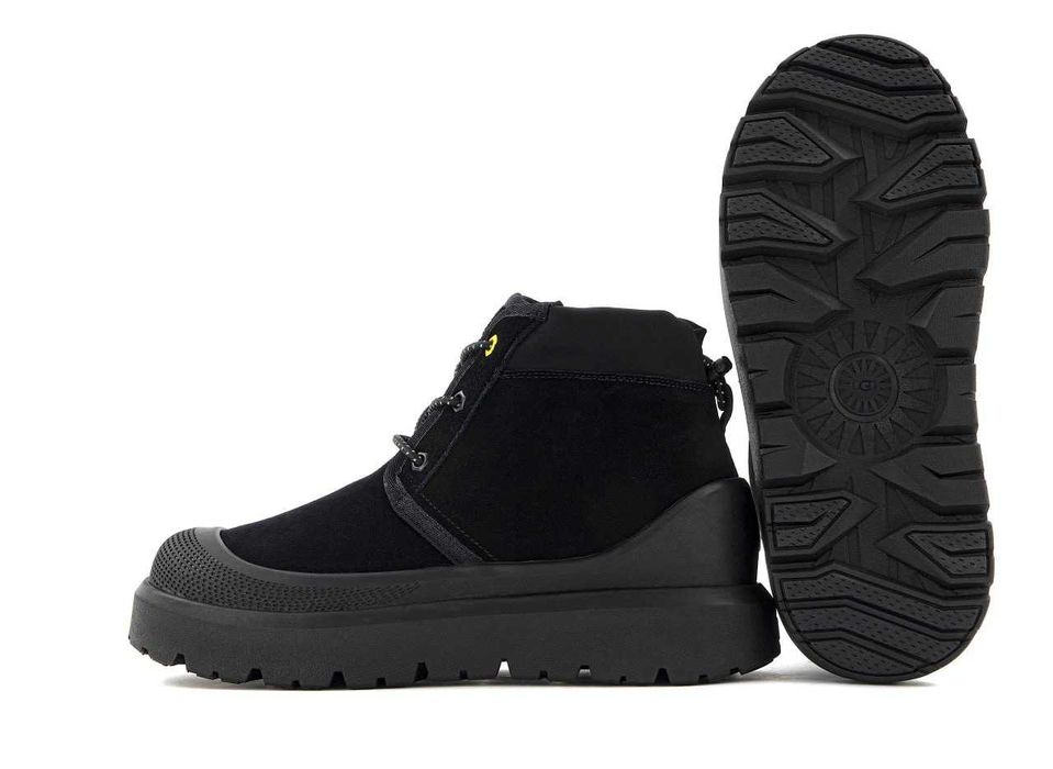 Мужские ботинки UGG Neumel Weather Hybrid Black 40-46 Натур Замша! Хит
