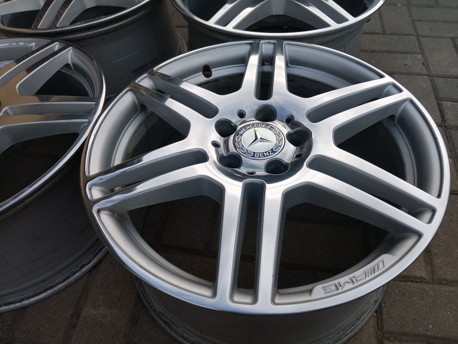 Alufelgi 18 5x112 Mercedes AMG W212 Polerka E klasa C klasa