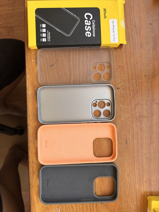 Capas iphone 15 Pro da JETech *NOVAS*
