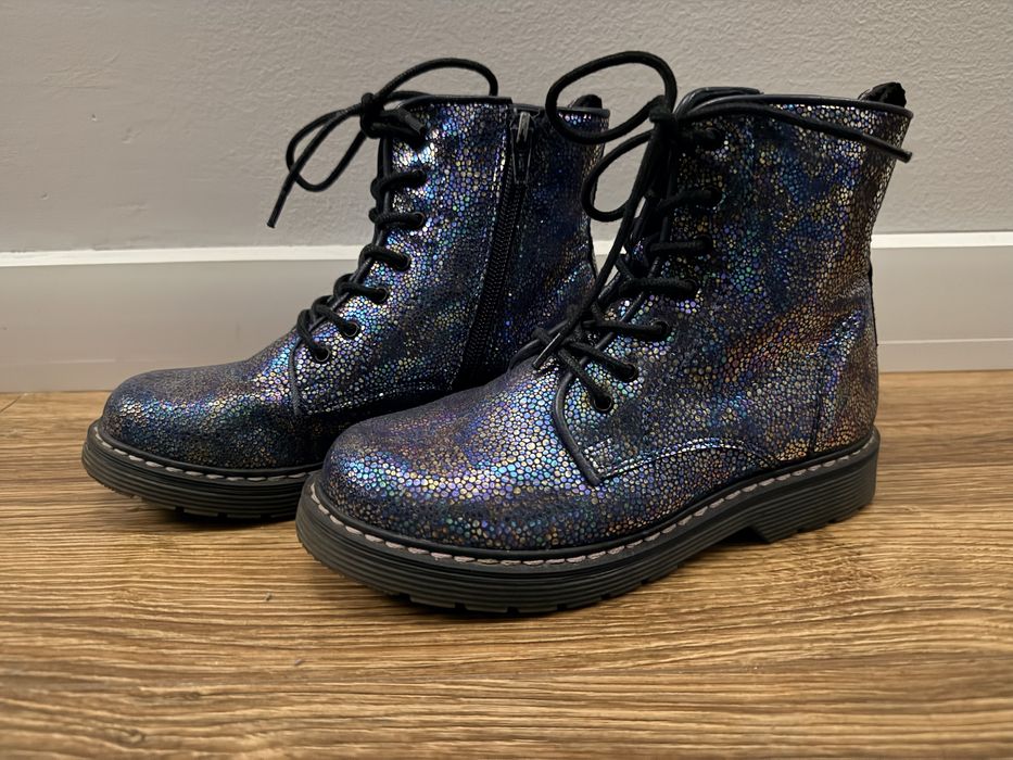 Skórzane botki Lasocki 34 dla dziewczynki