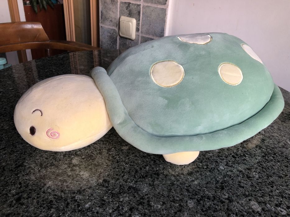 Мʼяка іграшка подушка черепаха