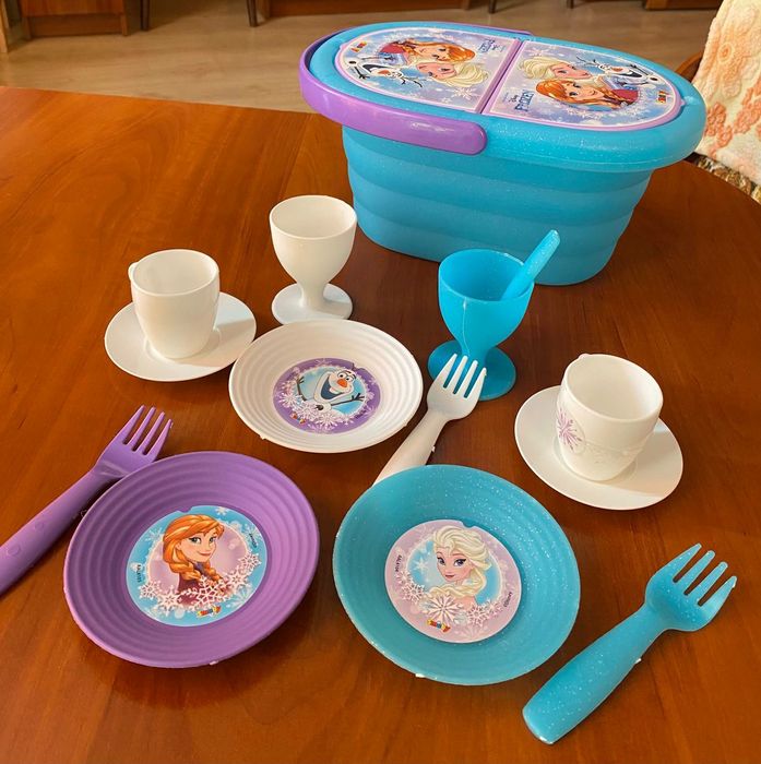 Лялька Hasbro Анна,ліжечка,набір Пікнік Frozen від Smoby, Enchantimals