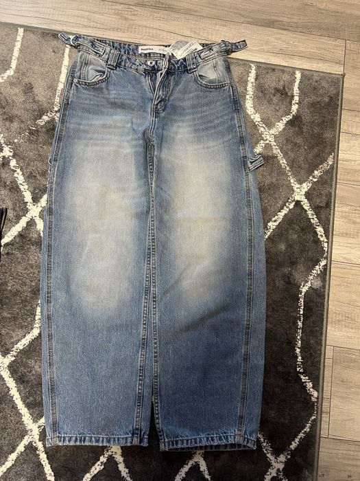 Джинсы Bershka голубые новые