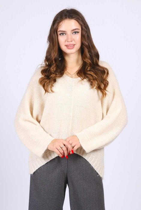 Светр 99047 бежевий в'язка