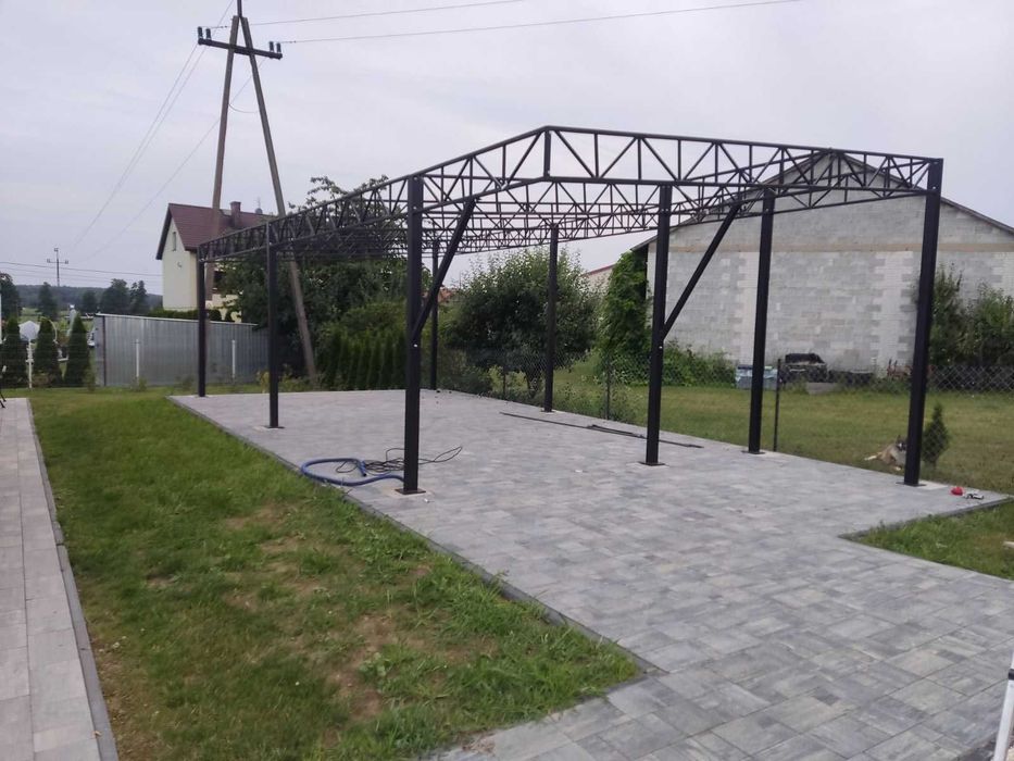 Konstrukcja stalowa hala magazyn wiata garaż modułowa