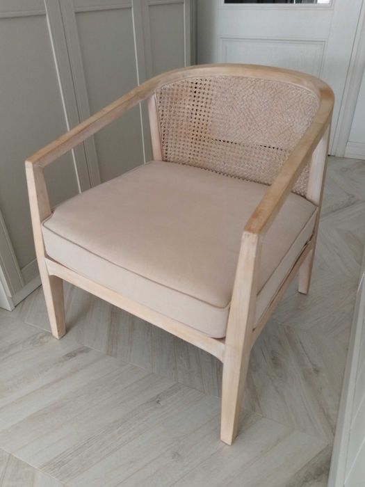 Fotel drewniany, marka Sklum