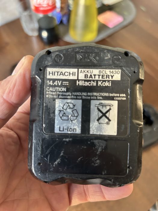 Młotowiertarka Hitachi 14 DL akumulatorowa