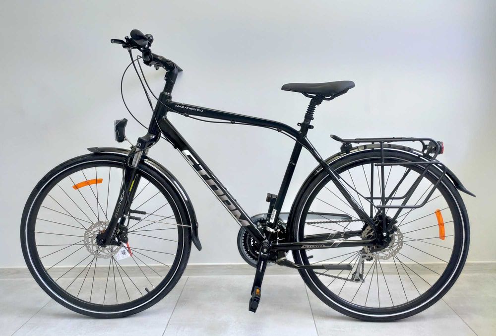 Rower Trekkingowy męski Storm Marathon 8.0 Turystyczny Hydraulika