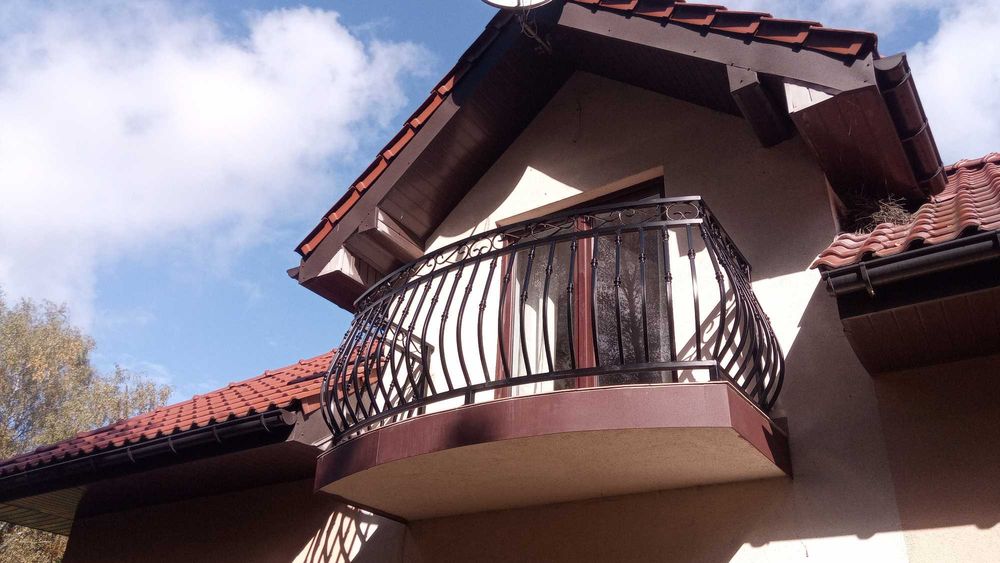 Balustrada kuta piękna wzór BB5 na wymiar każdy kolor barierka