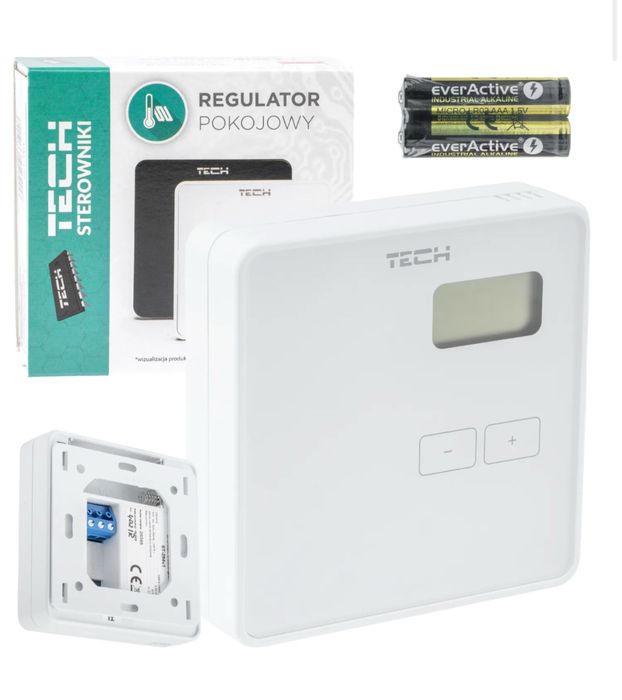 Nowy sterownik, regulator, termostat pokojowy - TECH