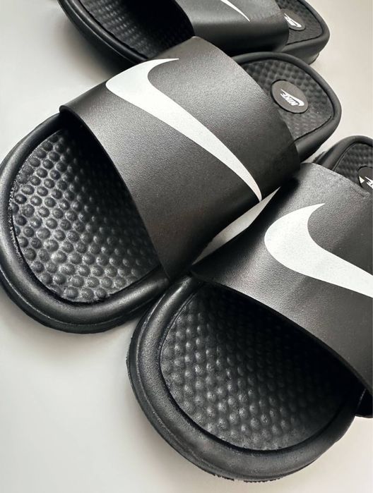 Мужские спортивные шлепки шлепанцы найк nike