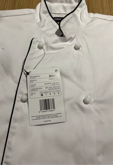 Jaleca branca da Workteam