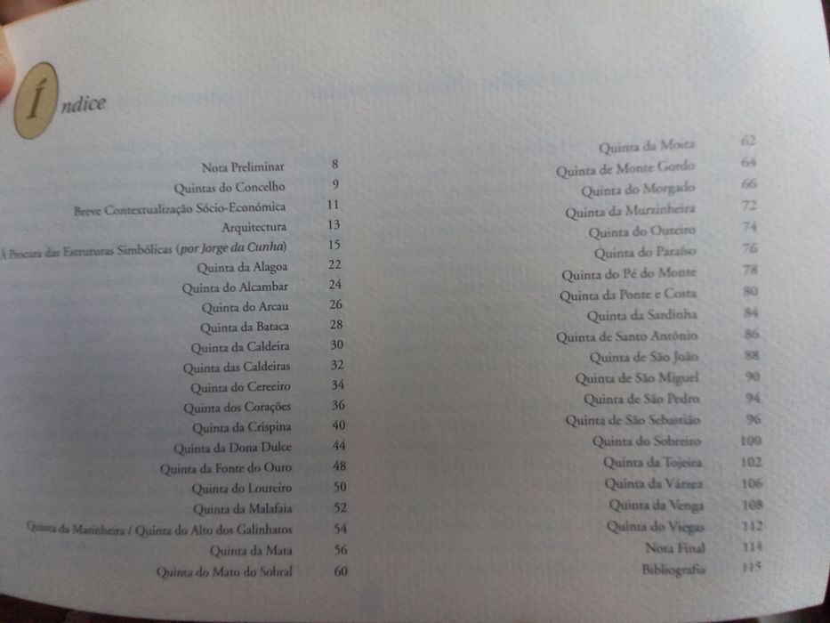 Livro sobre as Quintas de Arruda dos Vinhos