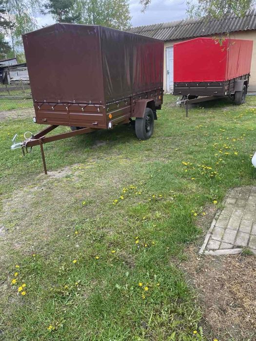 Прицеп легкових авто та бусів.
