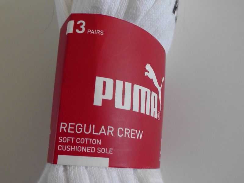 Skarpety Puma Wysokie 43-46 komplet 3 pary