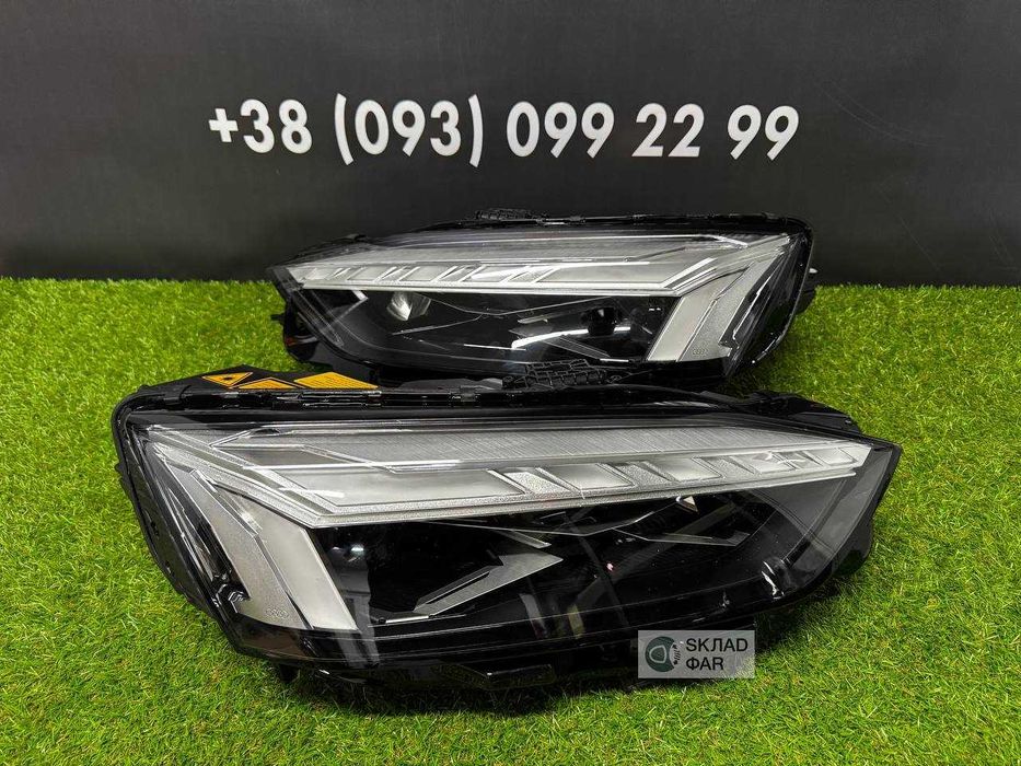 Фари оптика AUDI A5 8w 2020-2024 LASER EU Комплект лазерних фар на Ауді А5 8в рестайлінг 2020-2024 Європа - Гарантія 3 місяці, trade in, встановлення