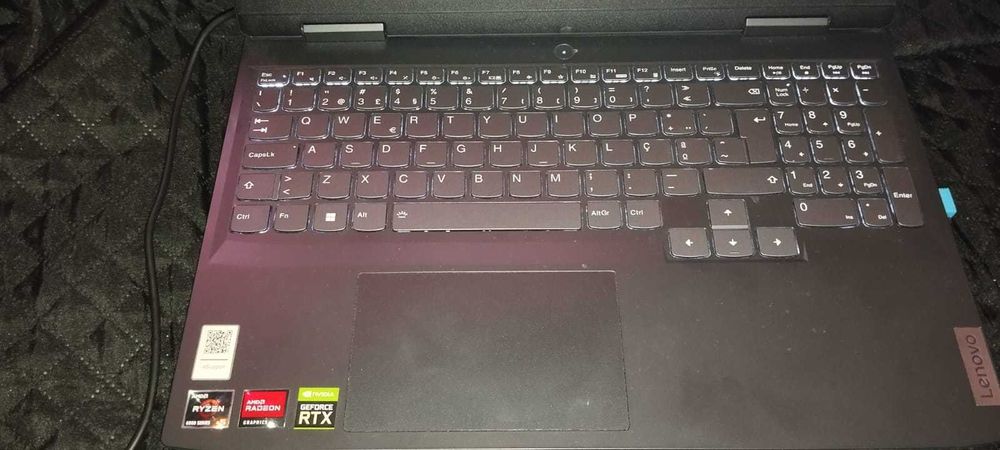 Lenovo Gaming 15ARH7, RTX 3050 Disco de 1TB Nvme 16GB RAM DDR5 c/novo