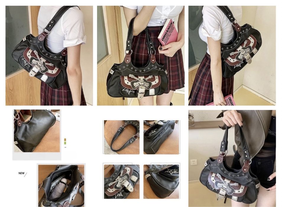 Сумка в стиле y2k haradjuku