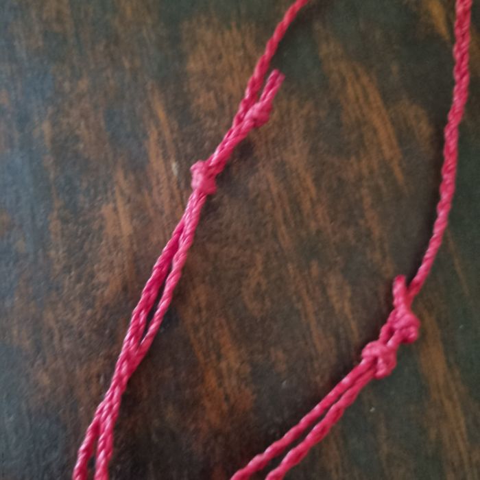 Colares em macramé com Cristal