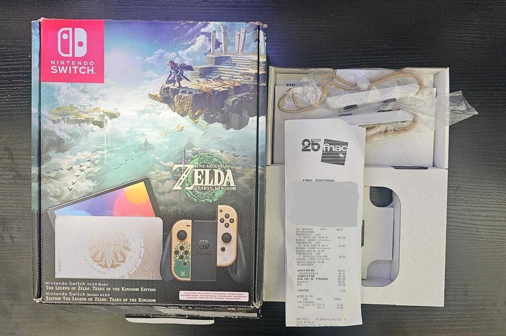 Vendo Nintendo Switch OLED Zelda edição especial