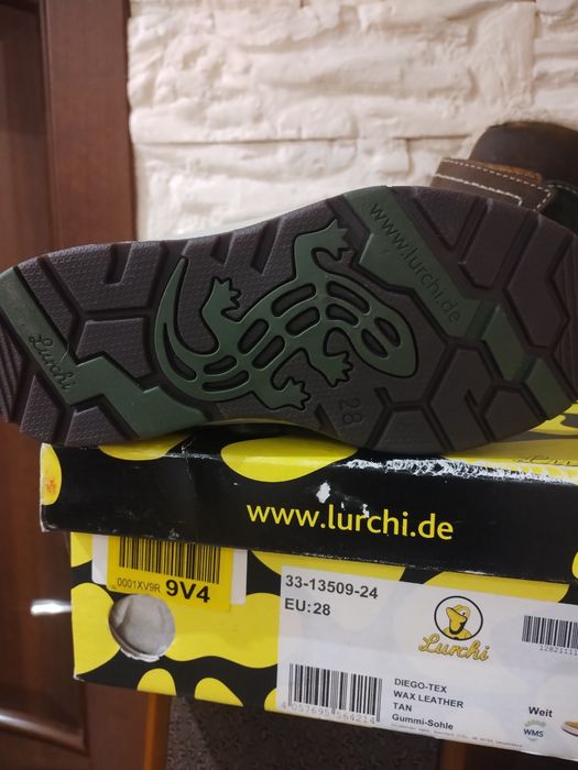 NOWE Buty Zimowe Lurchi Diego-Tex r. 28 Skóra