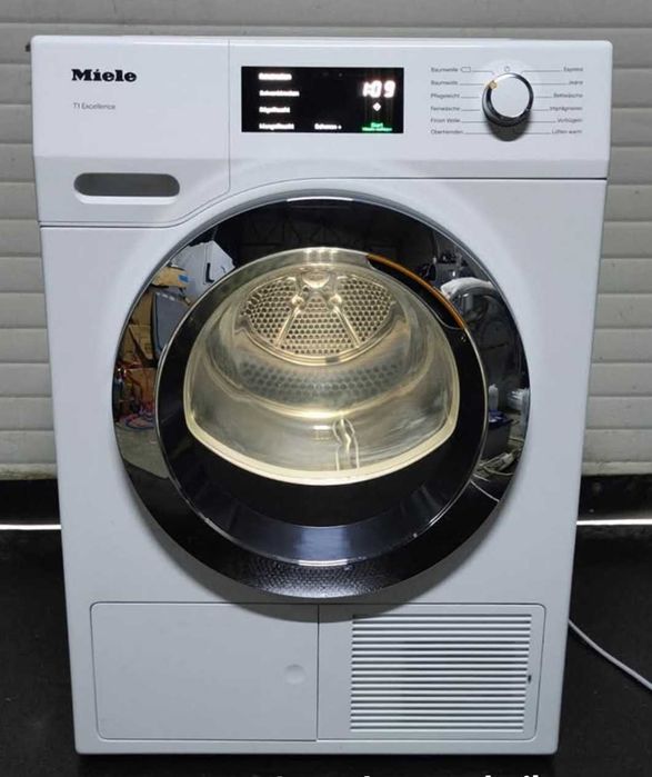 Сушильная машина 8 кг А+++ Миле Miele TEF 655 WP тепловой насос сушарка для одягу Міле б/в А+++ сушильний автомат