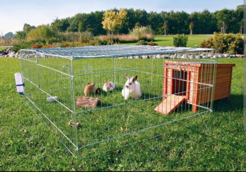 Parque para coelhos 1,50m X 1,50m X 53cm