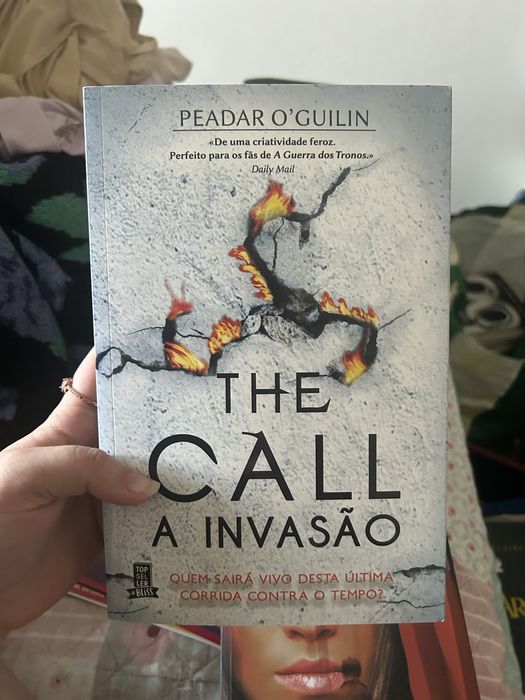 Peadar O’Guilin: The Call - The Call A Invasão; Ian Caldwell e Dustin Thomason: A Regra de Quatro; Christopher Paolini: Eldest