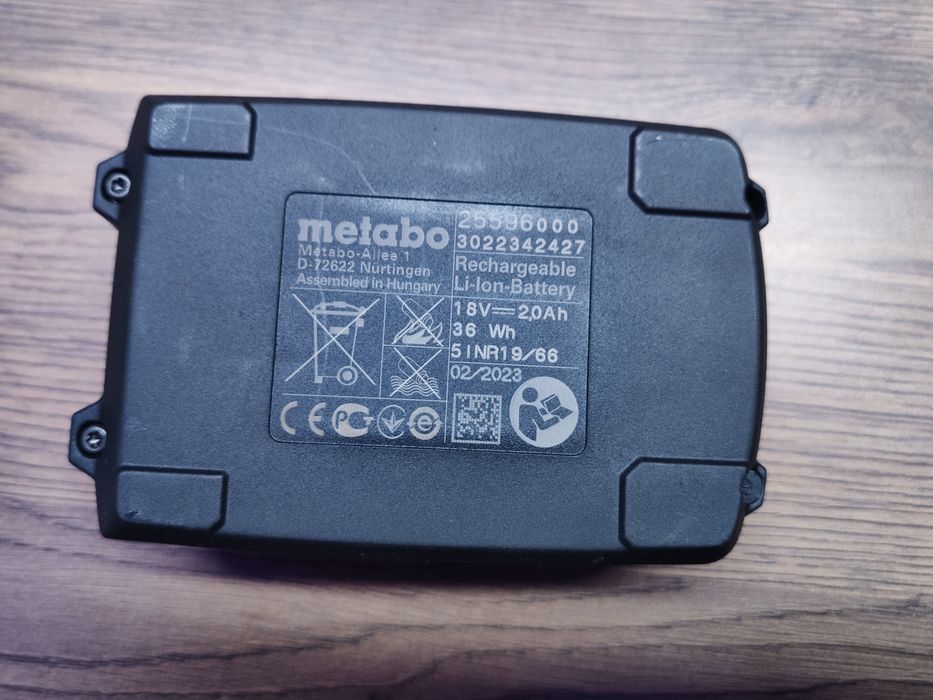 Akumulator bateria Metabo
