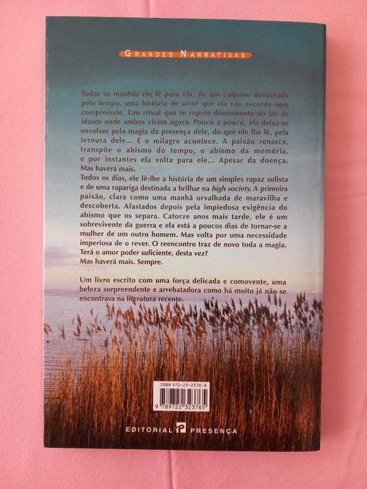 O Diário da Nossa Paixão - Nicholas Sparks