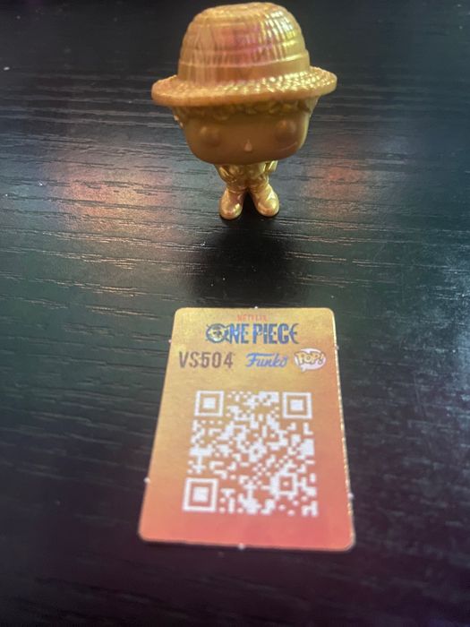 Luffy Dourado kinder joy
