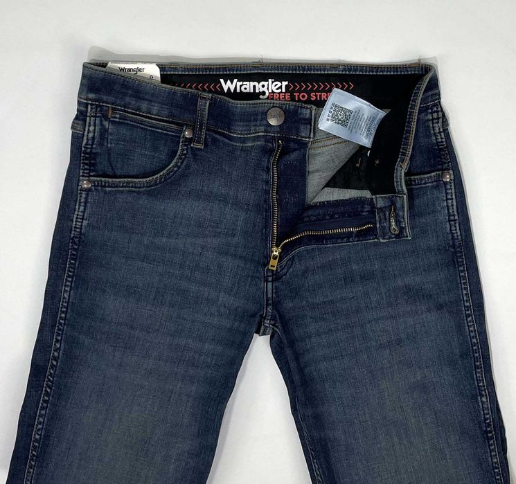 Spodnie męskie jeansy Wrangler Greensboro 803 Marine Tint W32 L34