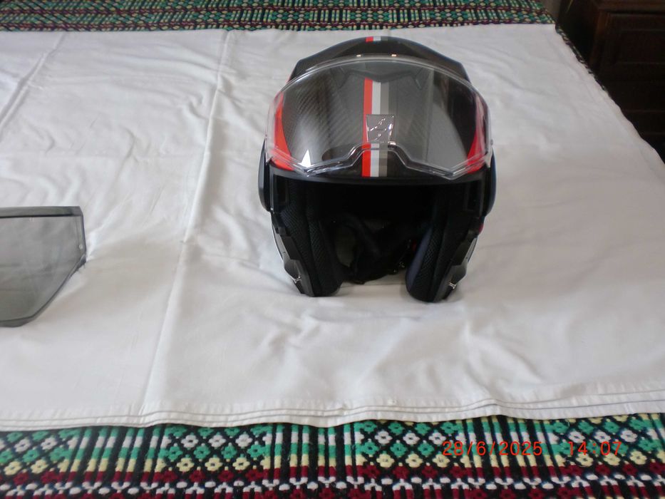 Conjunto fato motard completo novo