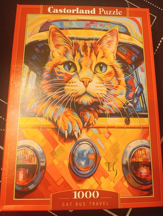 Puzzle castorland 1000 el
Cat bus trąbek
Stan bardzo dobry - 
Kompletn
